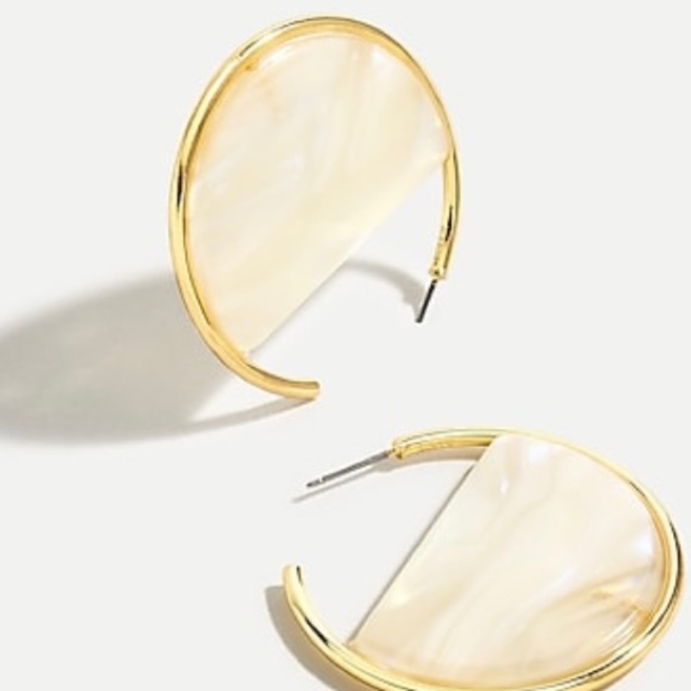 J. Crew Georgina Hoop Earrings